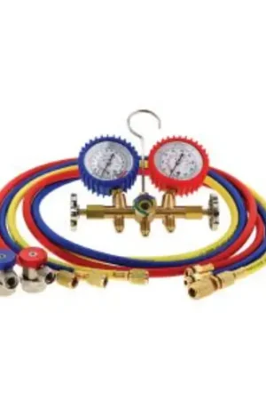 Modern ACT-MT1416 - R134A Brass Manifold Gauge Set And Accessories, 72" length | Transtar