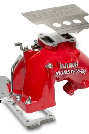 Banks Power 07.5-12 Ram Cab Chassis 6.7L Diesel Monster-Ram Intake System w/Fuel Line - Red Limited Edition