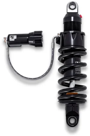 Markdown Progressive 18-Up Harley Softail 465 Series Shocks 12.2in w/RAP Heavy Duty - Black