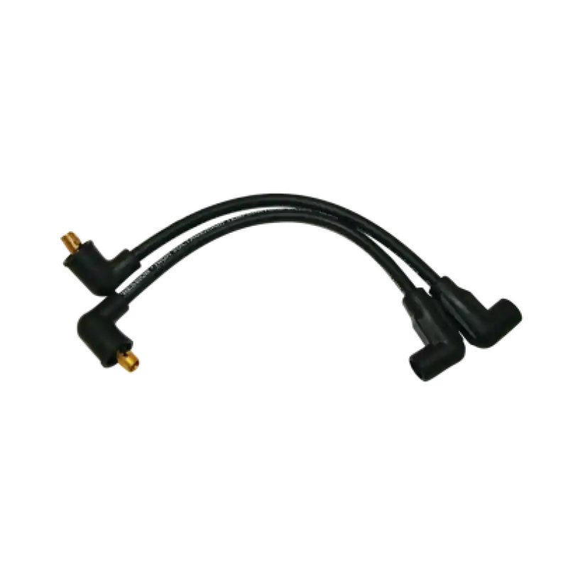 Moroso 82-99 Harley-Davidson FXR Spiral Core Wire Set - Black Exclusive