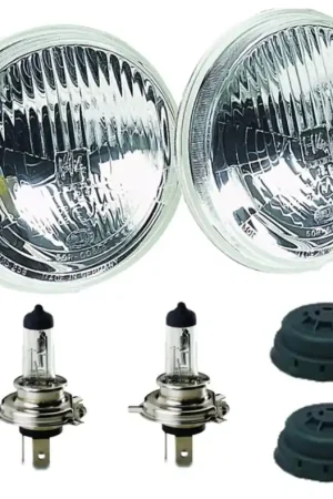 Hella Vision Plus 5.75 inch Round High/Low Beam Conversion Headlamp Kit Premium