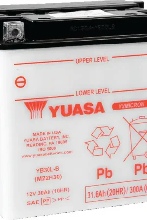 No Minimum Order Yuasa YB30L-B Yumicron CX 12-Volt Battery
