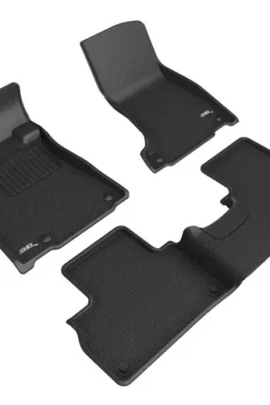 3D MAXpider 19-23 Maserati Levante Kagu Floor Mat- Black R1 R2 Worldwide Shipping