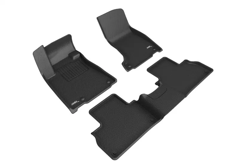 3D MAXpider 19-23 Maserati Levante Kagu Floor Mat- Black R1 R2 Worldwide Shipping