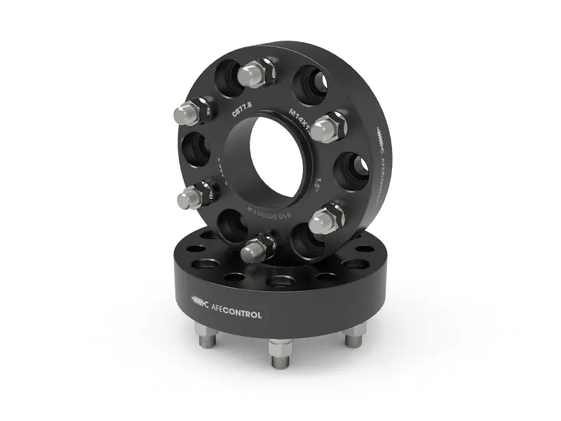 aFe CONTROL Billet Aluminum Wheel Spacers 6x5.5mm / CB 77.8mm / 1.5in - 19-25 RAM 1500 Luxury