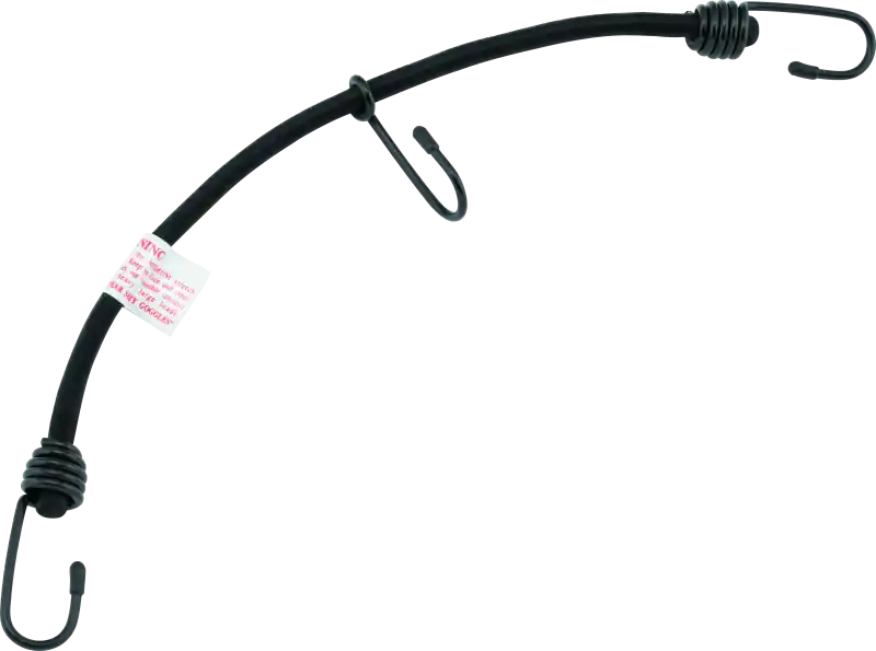 BikeMaster Bungee 18in Heavy Duty 3 Hook Black Special Offer