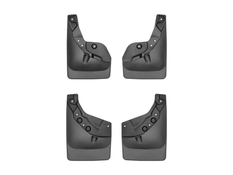 Limited Edition WeatherTech 24-25 Toyota Tacoma w/Fender Flares Front & Rear No Drill MudFlaps - Black