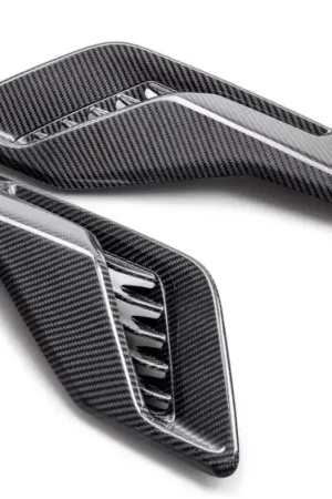 Genuine Ford Racing 21-24 F-150 Raptor Carbon Fiber Fender Vent Set - Gloss