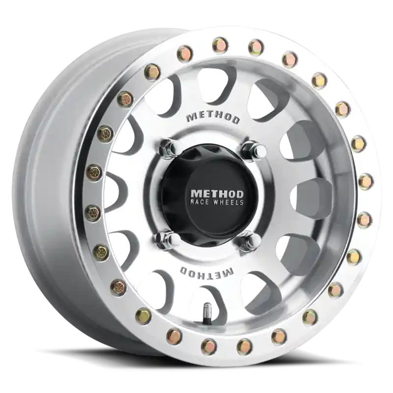 Method MR401 UTV Beadlock 15x7 +38mm Offset 6 x 139.7 BP 81.80mm CB Raw Machined Wheel w/ BH-H24100 Markdown
