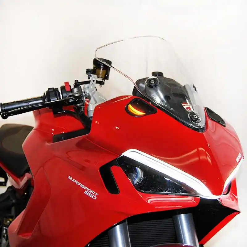 New Rage Cycles 21+ Ducati Supersport 950 Mirror Block Off Turn Signals Popular
