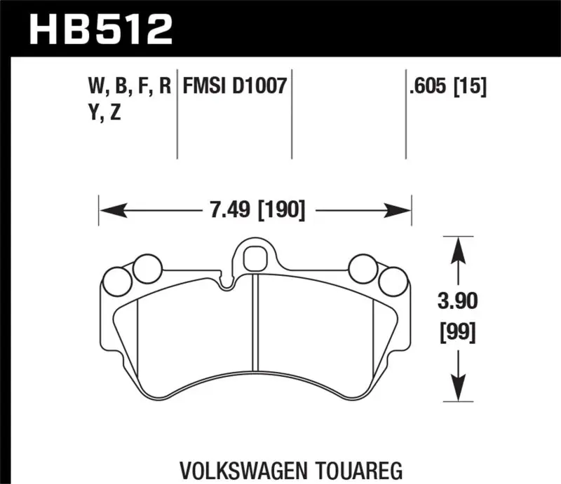 Viral Hawk HPS Street Brake Pads