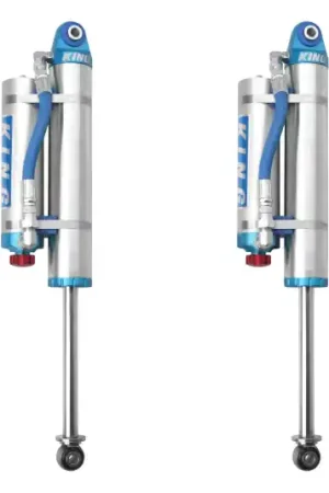 Professional Grade King Shocks 07-18 Chevrolet Silverado 1500 Rear 2.5 Dia Piggy Hose Res Shock w/Adjuster (Pair)