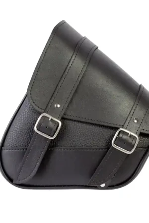 Willie & Max HD Softails, Yamaha Road Stars, Kawasaki Vulcan 900, Suzuki C50 Swingarm Bag - Black Bulk Order