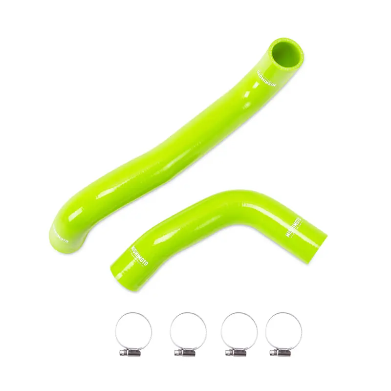 Last Chance Mishimoto 08-14 Subaru WRX / 08+ STI Silicone Radiator Hose Kit - Neon Yellow