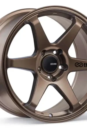 Enkei T6R 18x8 45mm Offset 5x100 Bolt Pattern 72.6 Bore Matte Bronze Wheel Budget