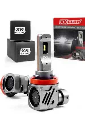 XK Glow H11 IGNITE Series Compact LED Bulb Kit Super Sale