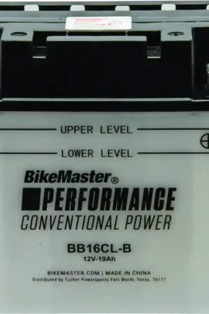 Worldwide Shipping BikeMaster Battery - BB16CL-B