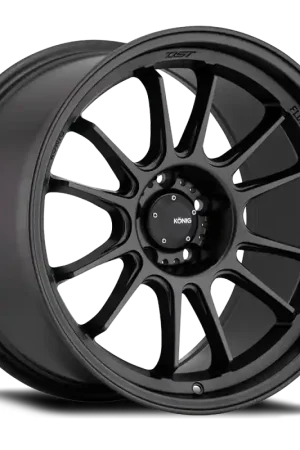 Konig Hypergram 18x8.5 5x114.3 ET35 Matte Black New Release