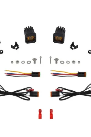 Diode Dynamics 23-24 Toyota GR Corolla SSC1 LED Fog Light Kit - Yellow SAE Fog Latest