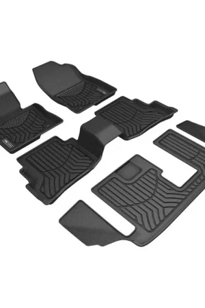 3D MAXpider 16-23 Mazda CX-9 7-Seat Maxtrac Black R1 R2 R3 Bargain