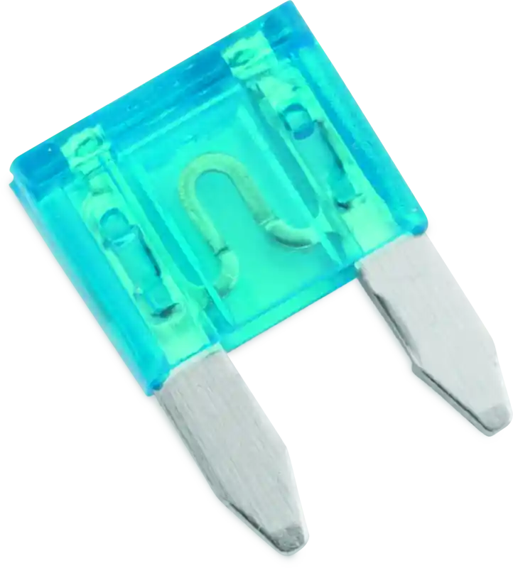 BikeMaster 5Piece 15A Replacement Mini Blade Fuse Premium