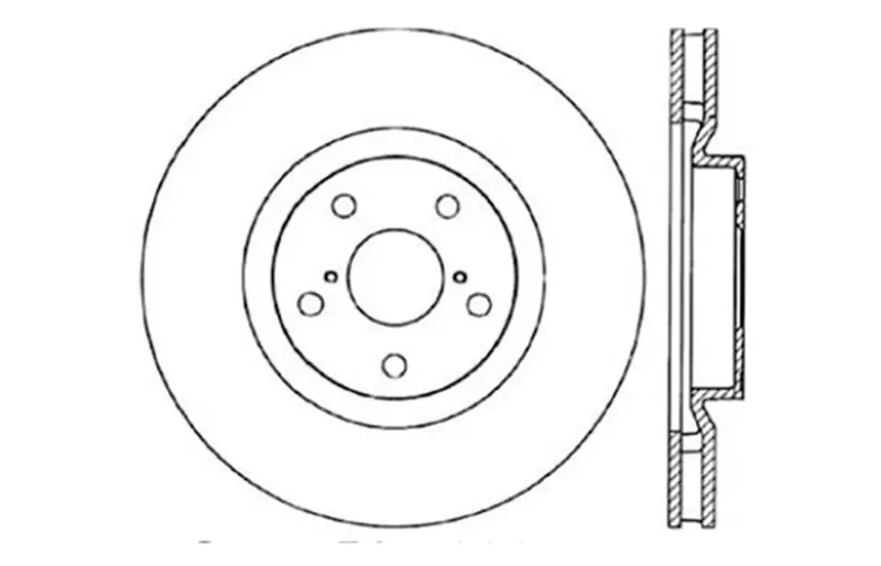 StopTech 93-98 Toyota Supra Turbo Drilled Right Front Rotor While Supplies Last