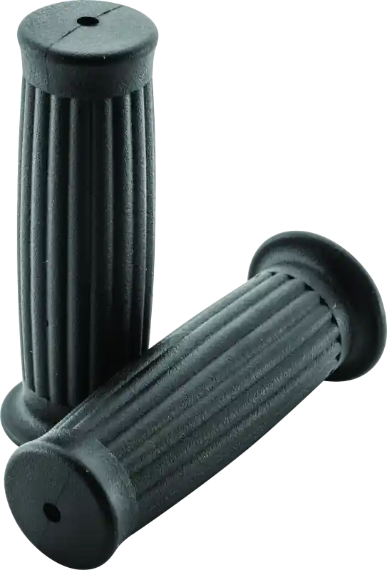 High Quality BikeMaster Classic Lines Grips - Black