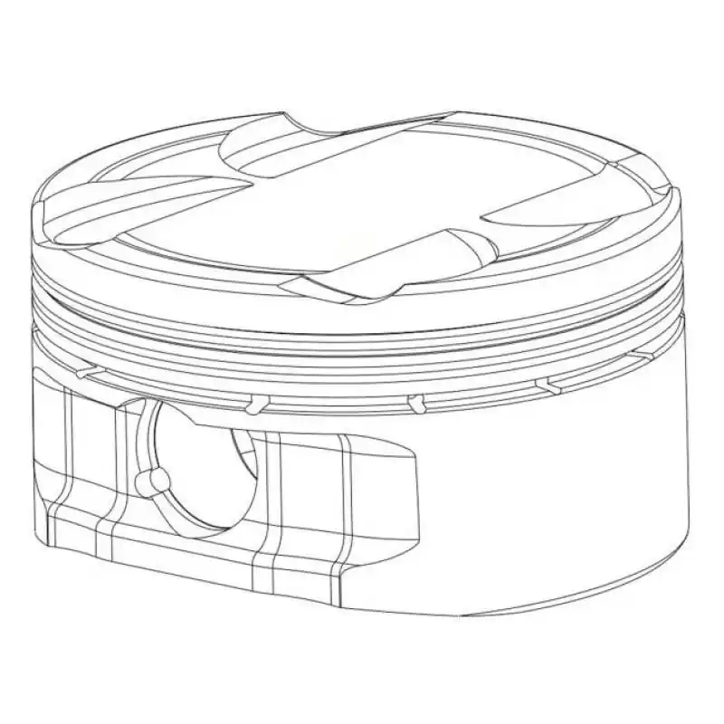 CP Piston & Ring Set for Audi 2.0L TSI (EA888) - Bore (83mm) - Size (+.5mm) Compression Ratio 9.5:1 Weekend Sale