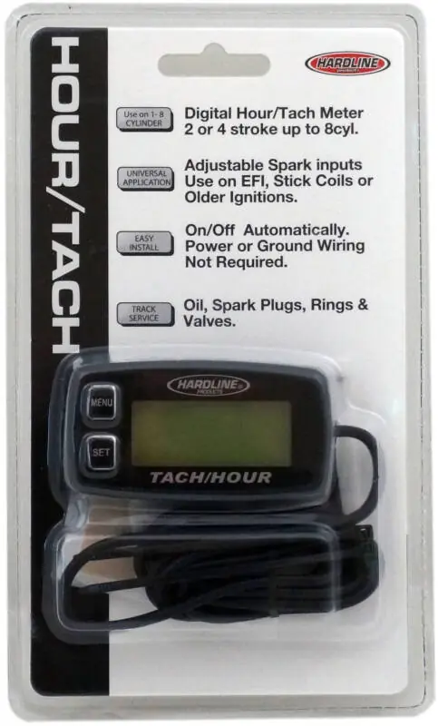 Cheap Hardline Hour Tachometer Meter Up To 8 Cylinders
