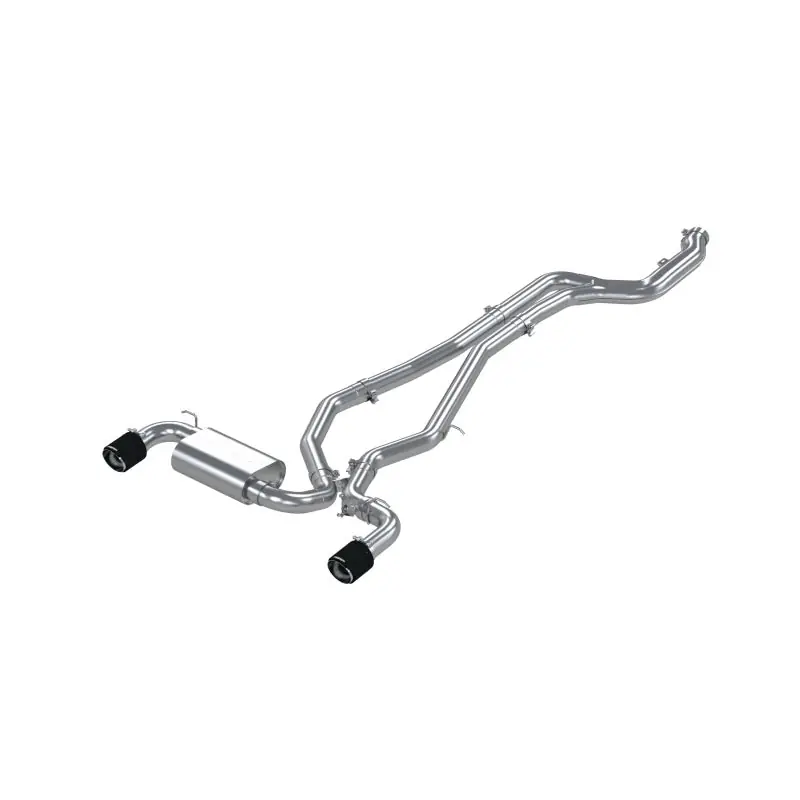 MBRP 2020+ Toyota Supra 3.0L 3in Catback Dual Rear Carbon Fiber Tips - T304 Express Delivery