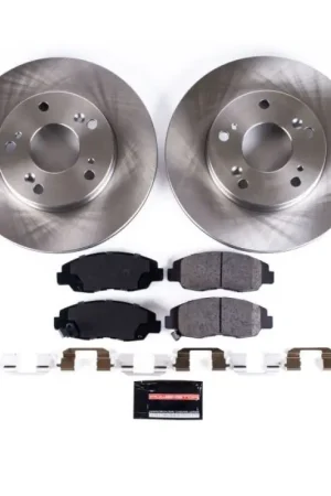 Genuine Power Stop 06-11 Honda Civic Front Autospecialty Brake Kit