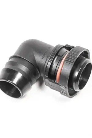Bulk Order Radium Engineering 19mm Male to 90deg 3/4in Barb V2 Quick Connect Fitting