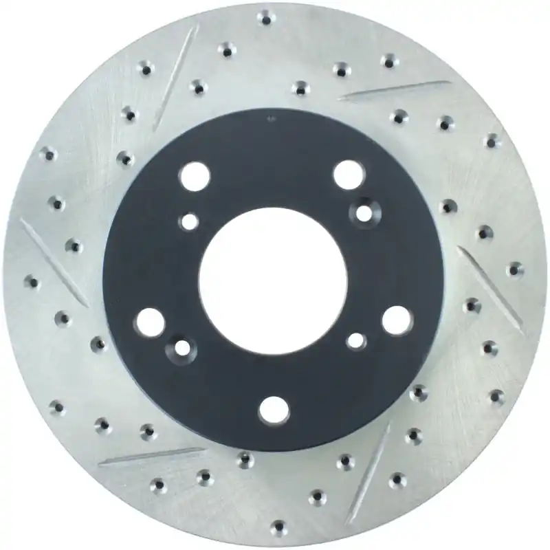 Latest StopTech 02-06 Acura RSX Slotted & Drilled Right Front Rotor
