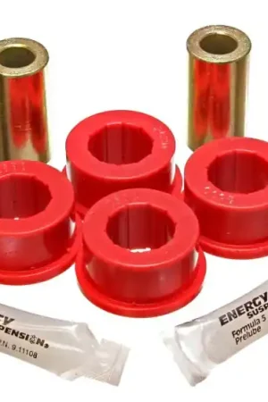 Energy Suspension 05-13 Ford Mustang Red Rear Track Arm Bushing Set Affordable