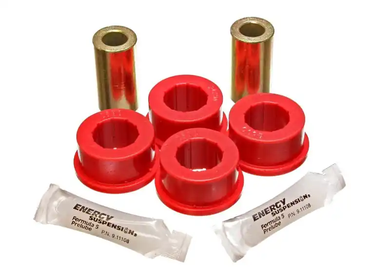 Energy Suspension 05-13 Ford Mustang Red Rear Track Arm Bushing Set Affordable