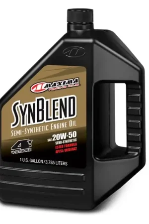Last Chance Maxima Syn Blend Ester 4T Semi-Synthetic 20W50 Engine Oil - 128oz