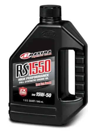 Next Day Delivery Maxima Performance Auto RS1550 Full Synthetic 15W50 Engine Oil - Quart