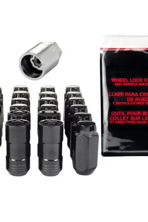 Editor’s Pick McGard 6 Lug Hex Install Kit w/Locks (Cone Seat Nut) M14X1.5 / 22mm Hex / 1.945in. Length - Black