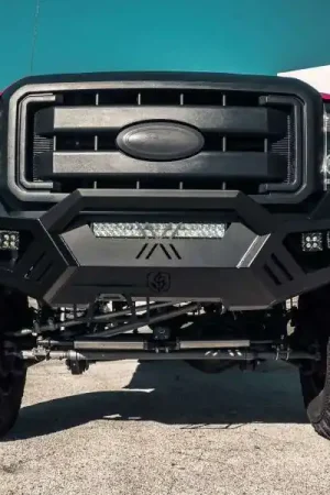 Road Armor 11-16 Ford F-250 SPARTAN Front Bumper Bolt-On Pre-Runner Guard - Tex Blk While Supplies Last
