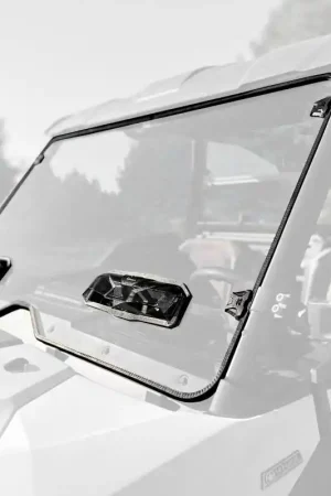 Place Order Seizmik 24+Kawasaki Ridge Ranch Tool Less Windshield - UV
