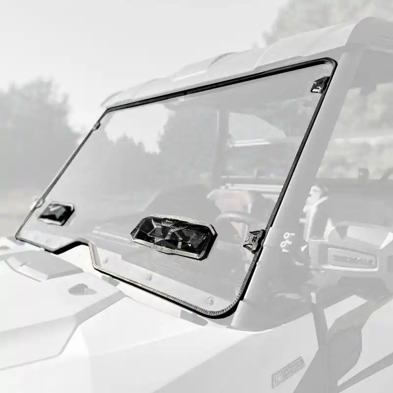 Place Order Seizmik 24+Kawasaki Ridge Ranch Tool Less Windshield - UV