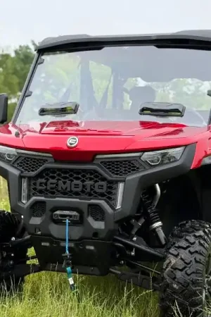 Seizmik 25+ CFMOTO U10/ 10 XL Pro Toolless Windshield - Hardcoated Viral