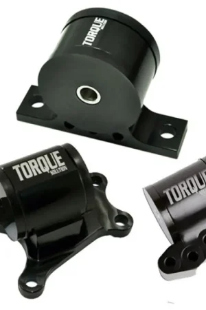 Free Delivery Torque Solution Billet Aluminum 3 piece Engine Mount Kit: Mitsubishi Evolution VII-IX 2001-2006