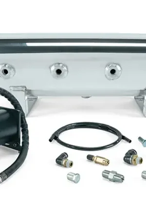 Air Lift 2.5 Gal. Polished Tank w/ Viair 444b Blk Compressor (Incl. Fittings & Mounting Hardware) Best Seller