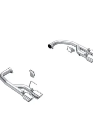 Buy Online MBRP 2024+ Mustang GT 5.0L Aluminized Steel 2.5in Axle-Back Exhaust w/ Dual-Rear Quad Exhaust Tips