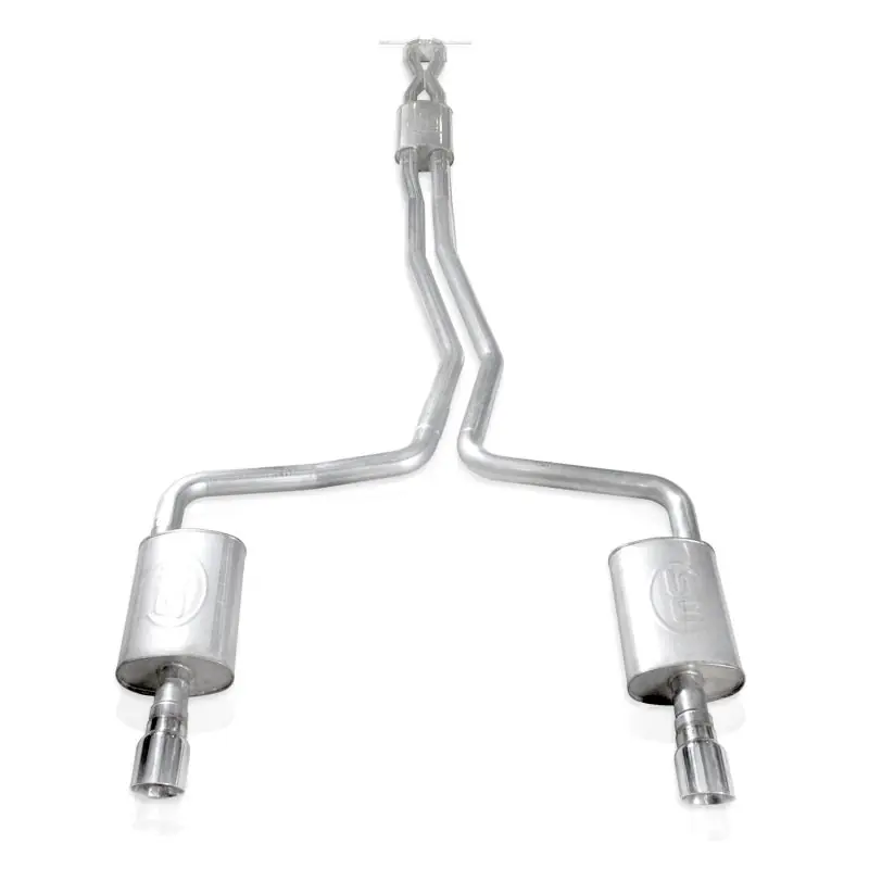 Buy Today Stainless Works 2010-18 Ford Taurus SHO V6 2-1/2in Catback Chambered Mufflers X-Pipe