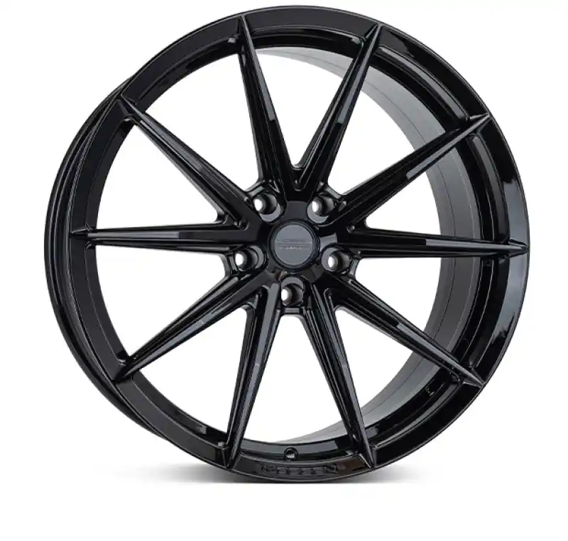 Today Only Vossen HFX-2 22x10.5 / 5x112 / ET25 / Deep Face / 66.5 - Gloss Black Wheel