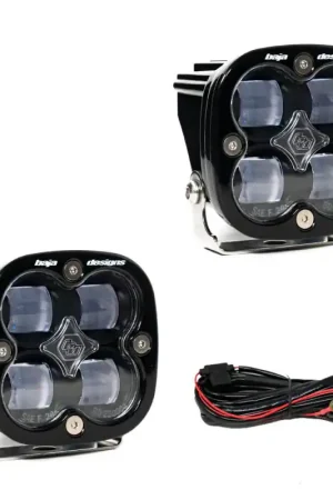 Save Now Baja Designs Squadron SAE LED Auxiliary Light Pod Pair - Clear
