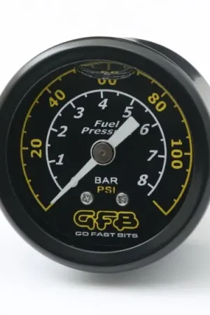 Worldwide Shipping GFB Fuel Pressure Gauge (Suits 8050/8060) 40mm 1-1/2in 1/8MPT Thread 0-120PSI