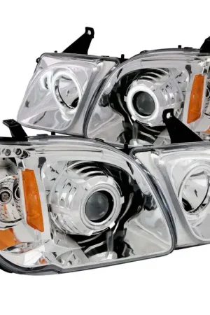 Bulk Order ANZO 1998-2007 Lexus Lx470 Projector Headlights w/ Halo Chrome (CCFL)